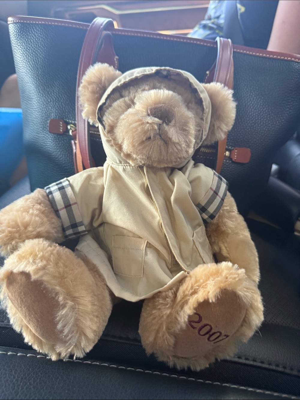 Vintage 2007 Burberry Fragrance Bear